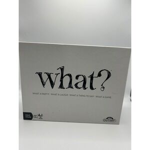Outset Media What? Party Game Adult Ages 14+ 5+ Players Who Said What Humor